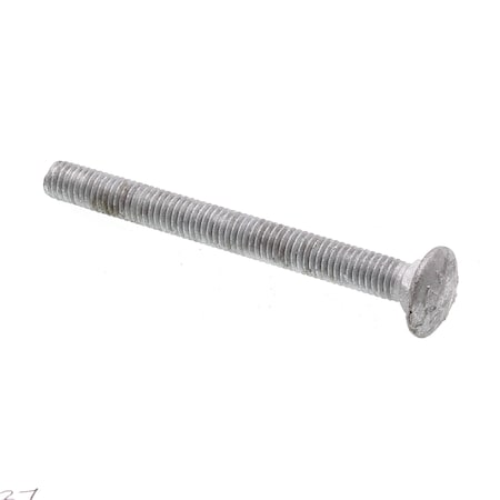 Carriage Bolts, 3/8 in.-16 X 4 in., A307 Grade A Hot Dip Galvanized Steel (25 Pack)